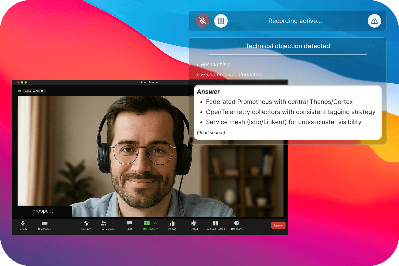 Get precise answers during live calls